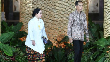 Puan Maharani dan Presiden Jokowi di Gala Diner World Water Forum ke-10 di Bali