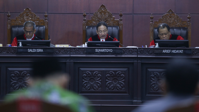 Sidang MK Putuskan 207 Perkara Sengketa Pileg