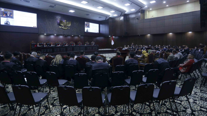 Sidang Putusan Dismissal MK PHPU Pileg 2024