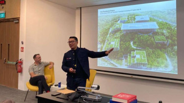 Ridwan Kamil Paparkan IKN Nusantara di NUS
