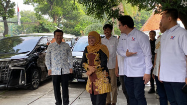 Khofifah dan Emil Dardak hadir di DPP Perindo