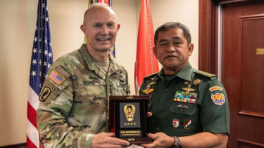 Kasad Maruli Kunjungi Pentagon dan Bertemu Kasad AS