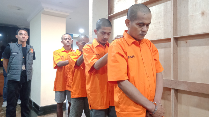 4 Begal Casis Bintara Polri