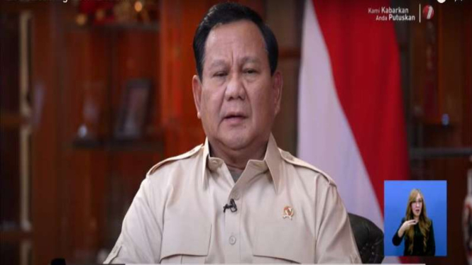 Wawancara eksklusif tvOne dengan Presiden terpilih RI Prabowo Subianto.