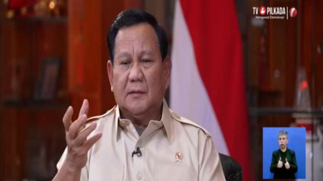 Wawancara eksklusif tvOne dengan Presiden terpilih RI Prabowo Subianto.
