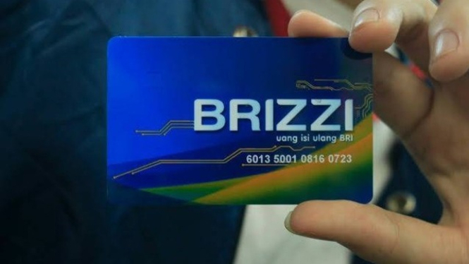 BRIZZI, kartu uang elektronik yang dikeluarkan BRI.