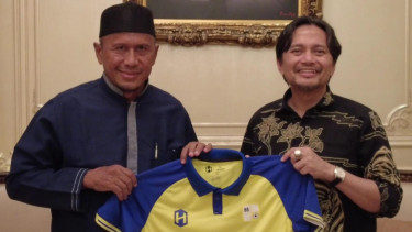 CEO PS Barito Putera Hasnuryadi dan Rahmad Darmawan