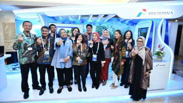 Booth Pertamina di acara World Water Forum (WWF) 2024