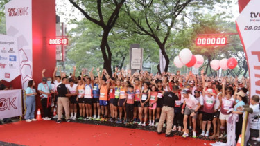 (Ilustrasi) One Run 10K 2023.