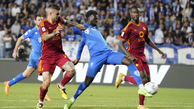 Duel Empoli vs AS Roma