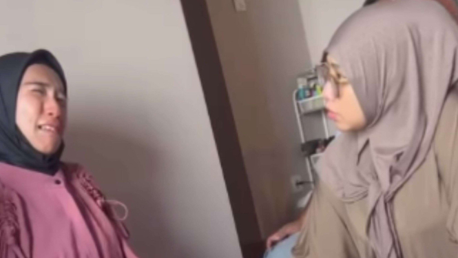 Linda sahabat Vina Cirebon kesurupan lagi