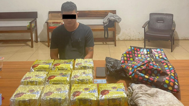 Petugas Gabungan Sita 10 Kg Sabu Jaringan Internasional di Perbatasan Kalbar