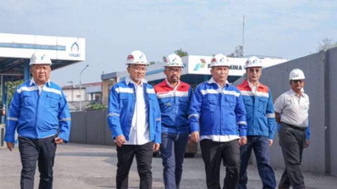 Petinggi Kemendag dan Pertamina 