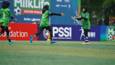 PSSI dan ASBWI Apresiasi Milklife Soccer Challenge