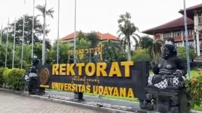 Rektorat kampus Universitas Udayana Bali
