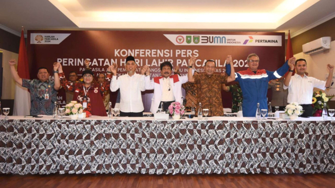 Pertamina Jadi Tuan Rumah Upacara Peringatan Hari Lahir Pancasila 2024