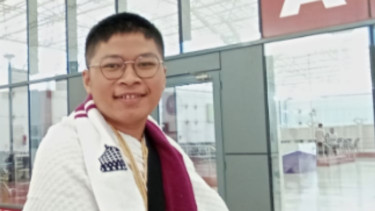 Jamaah haji termuda asal Kudus, M Abidzar