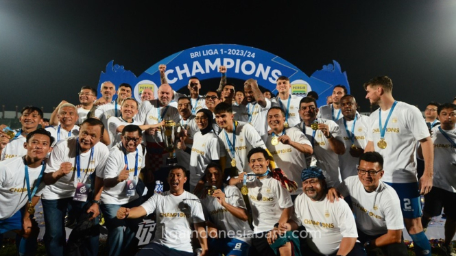 Persib Bandung juara Liga 1 2023/24