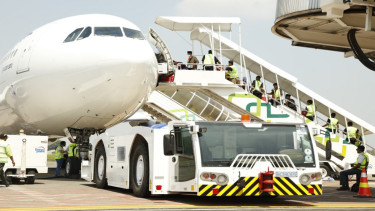Maskapai Garuda Indonesia melayani penerbangan haji 2024