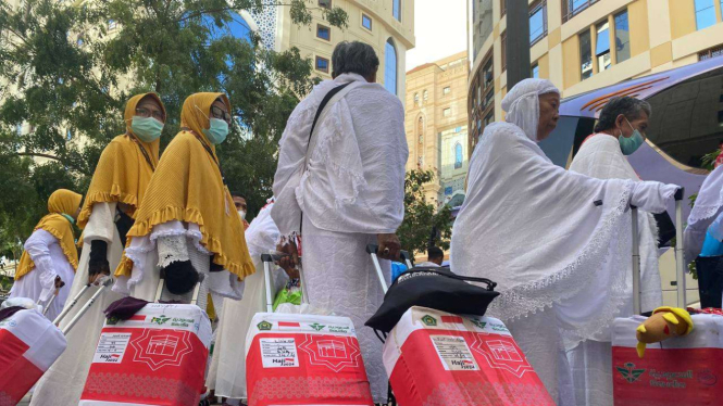 Jemaah haji Indonesia gelombang Pertama sudah tiba di Makkah