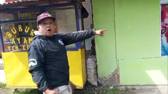 Aksi Bang Jago Rusak Rumah warga 