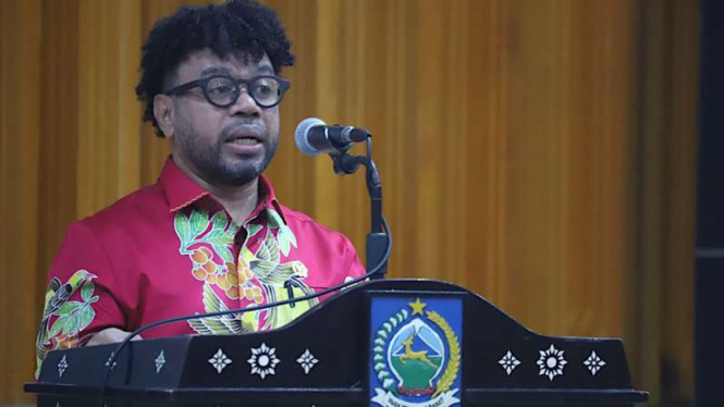 Anggota DPD RI asal Papua Barat Filep Wamafma