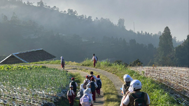 Desa Nepal Van Java di Magelang, Jawa Tengah