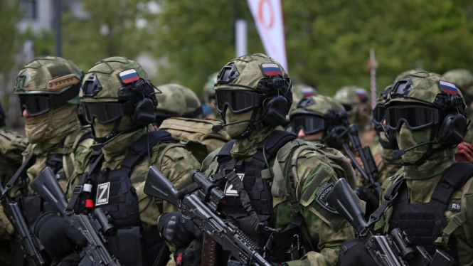 VIVA Militer: Pasukan elite Akhmat (Kadyrovites) Republik Chechnya
