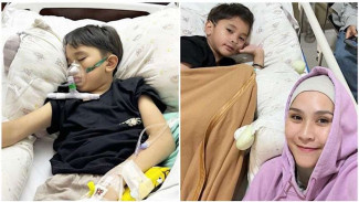 Anak Sempat Masuk ICU, Tangis Zaskia Adya Mecca Pecah: Jantungku Kayak Naik Roller Coaster