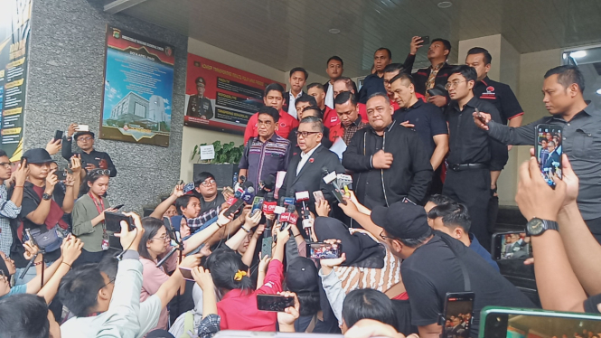 Hasto penuhi panggilan Penyidik Polda Metro Jaya
