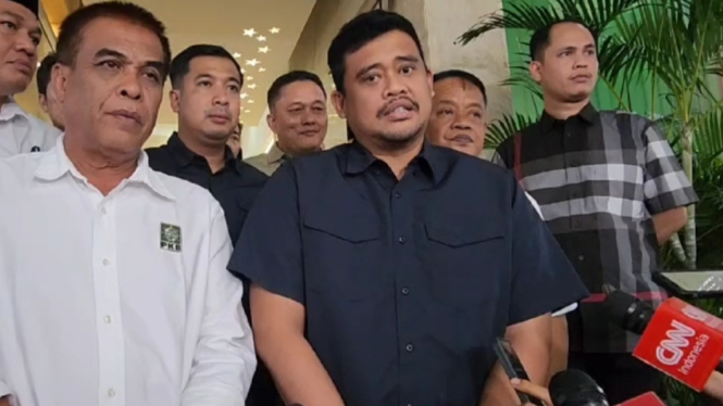 Wali Kota Medan, Bobby Nasution Usai Jalani Uji Kelayakan di DPP PKB