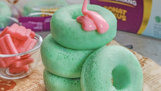 Donat Kukus Bubble Gum, Oleh-oleh Baru Khas Bogor yang Lagi Tren