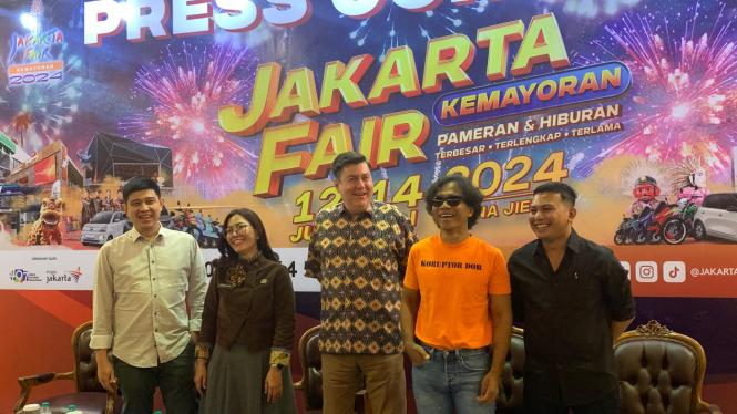 Konferensi Pers Jakarta Fair 2024