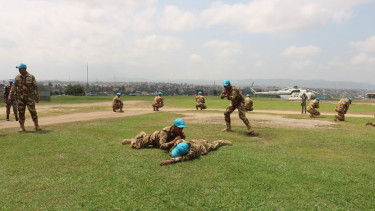 VIVA Militer: Satgas Kontingen Garuda TNI latih Tentara Kongo