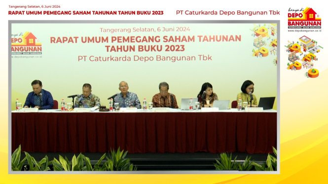 [dok. Humas PT Caturkarda Depo Bangunan Tbk]