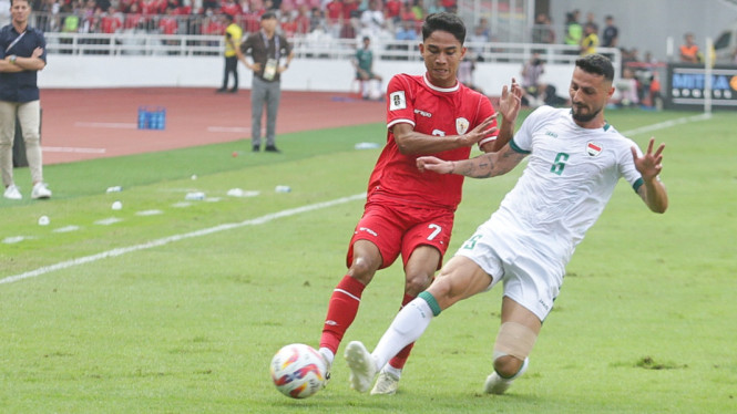 Timnas Indonesia vs Irak di Kualifikasi Piala Dunia