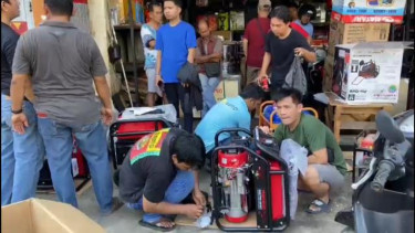 Warga Lampung beli genset gara-gara listrik mata hingga 24 jam