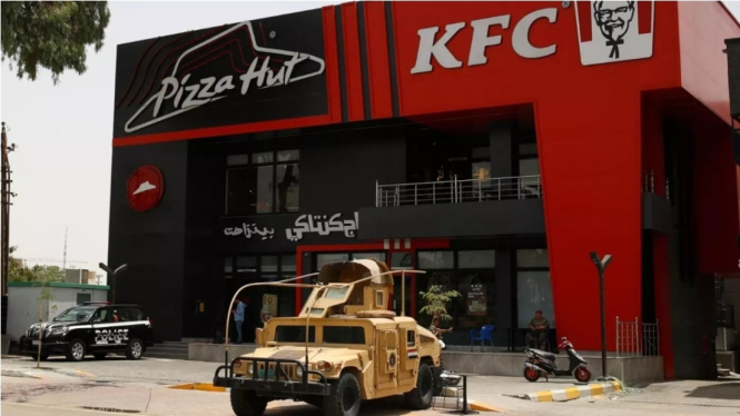 Gerai KFC di Iran Dirusak (Doc: Middle East Eye)