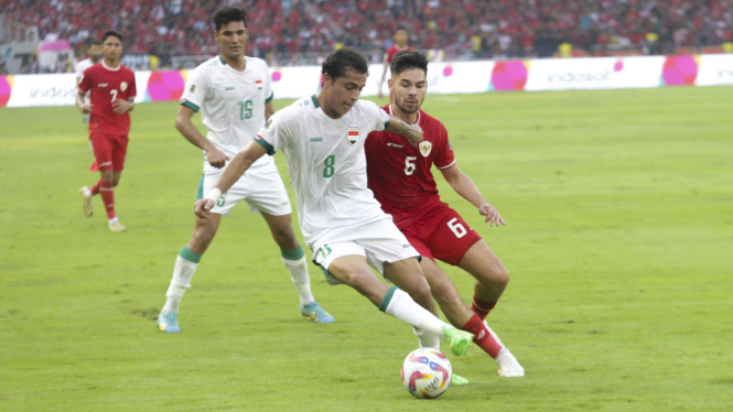 Sandy Walsh, Timnas Indonesia vs Irak di Kualifikasi Piala Dunia