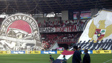 Suporter Timnas Indonesia vs Irak di Kualifikasi Piala Dunia