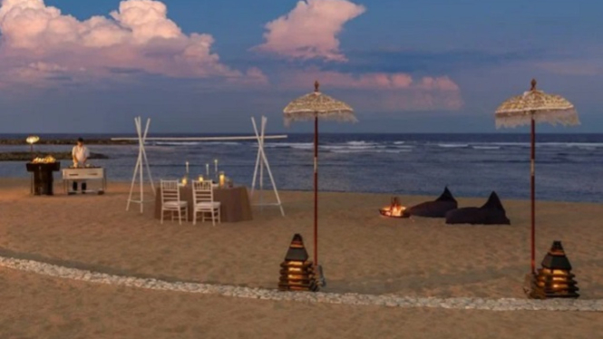 The Beach Grill Restoran, Bali.