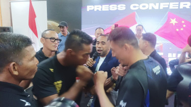 9 petarung Indonesia bakal menghadapi China dalam One Pride MMA yang digelar di Art Center, Denpasar, Bali pada 7-8 Juni 2024.