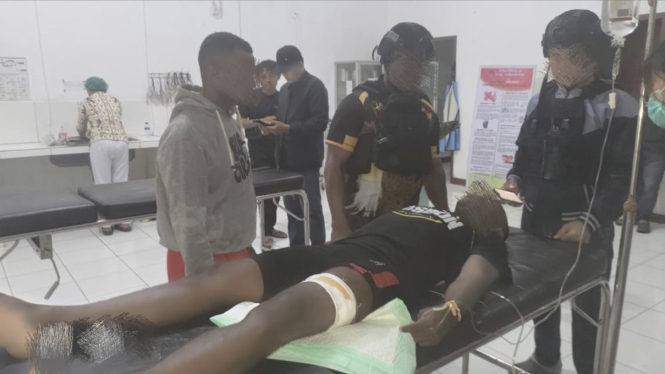 Anggota TNI yang ditembak Kelompok Kriminla Bersenjata