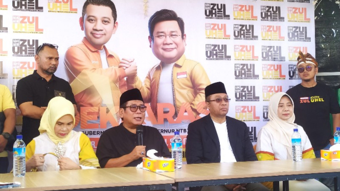 Duet Zulkieflimansyah dan Suhaili deklarasi maju di Pilgub NTB