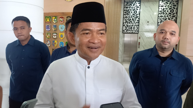 Pj Gubernur Sumut, Hassanudin.(B.S.Putra/VIVA)
