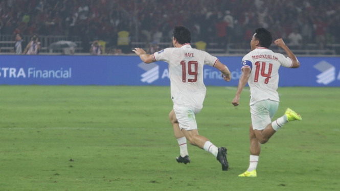 Tom Haye Cetak Gol Perdana saat Lawan Filipina di Kualifikasi Piala Dunia
