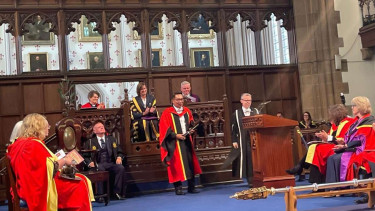 Ridwan Kamil di University of Glasgow
