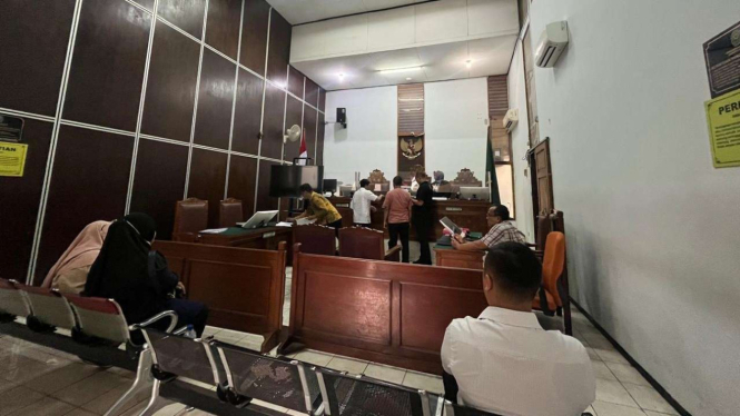 Sidang Praperadilan 2 Satpam PT KSB di Pengadilan Negeri Jaksel