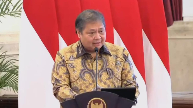 Menteri Koordinator Bidang Perekonomian, Airlangga Hartarto