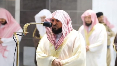 Imam Masjidil Haram Syekh Maher Al-Muaiqly 